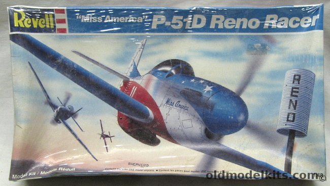 Revell 1/48 P-51D Miss America Reno Air Racer, 4040 plastic model kit